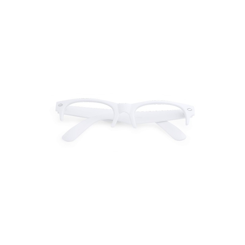 Monture de Lunettes Personnalisée de Style et de Qualité - Options Couleurs : blanc cadeau entreprise pas cher