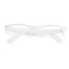 Monture de Lunettes Personnalisée de Style et de Qualité - Options Couleurs : blanc cadeau entreprise pas cher