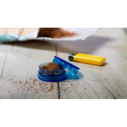 Broyeur Éco-responsable Personnalisé pour Fumeur - Kapnos Couleurs : bleu cadeau entreprise pas cher