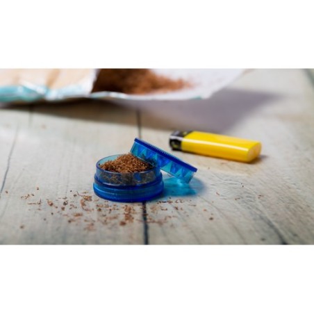 Broyeur Éco-responsable Personnalisé pour Fumeur - Kapnos Couleurs : bleu cadeau entreprise pas cher