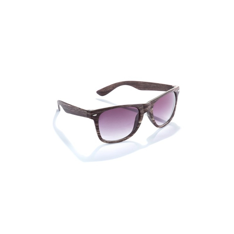 Lunettes de Soleil Personnalisées à Protection Style Pas Cher Haris Couleurs : marron foncé