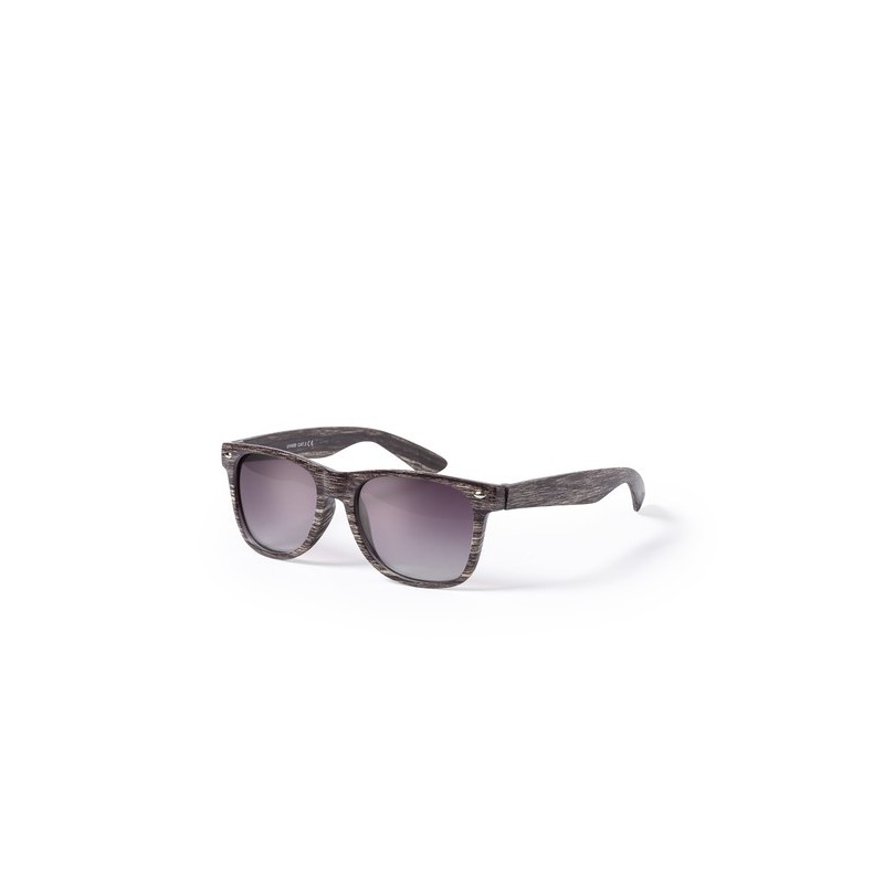 Lunettes de Soleil Personnalisées à Protection Style Pas Cher Haris Couleurs : marron foncé goodies publicitaire événementiel