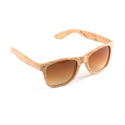Lunettes de Soleil Personnalisées à Protection Style Pas Cher Haris Couleurs : marron foncé cadeau collaborateur premium
