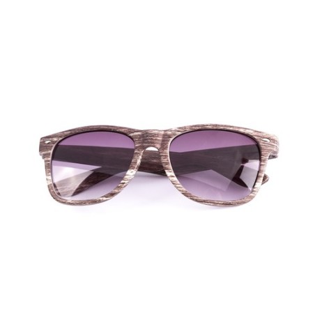 Lunettes de Soleil Personnalisées à Protection Style Pas Cher Haris Couleurs : marron foncé accessoire événementiel unique