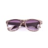 Lunettes de Soleil Personnalisées à Protection Style Pas Cher Haris Couleurs : marron foncé accessoire événementiel unique