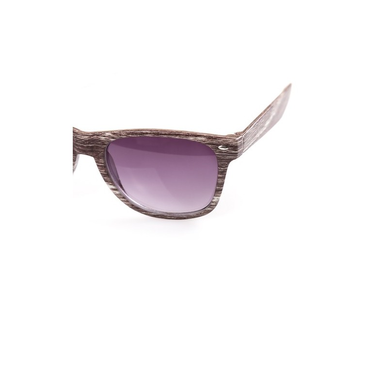 Lunettes de Soleil Personnalisées à Protection Style Pas Cher Haris Couleurs : marron foncé objet publicitaire robuste