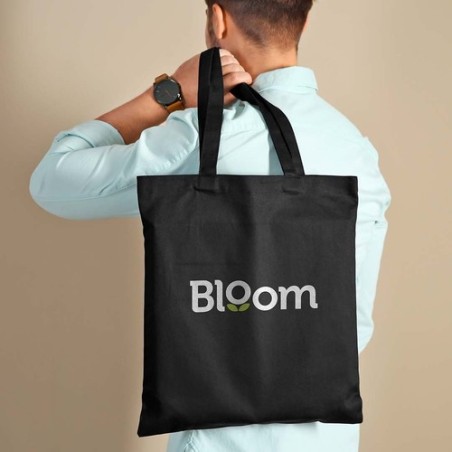 Sac Pratique Éco-responsable Cadeau d'Entreprise Geiser Matières : coton Couleurs : bleu marine personnalisation rapide en Franc