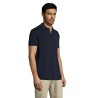 Polo personnalisé homme en polycoton 200g - PRIME MEN Matières : PET Taille textile : 3XL Couleurs : french navy marquage laser 
