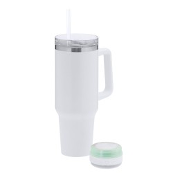 Carafe thermique personnalisée à prix réduit - Haut-Parleurs Tracir Matières : acier inoxydable Couleurs : blanc personnalisatio
