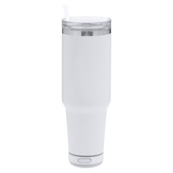 Carafe thermique personnalisée à prix réduit - Haut-Parleurs Tracir Matières : acier inoxydable Couleurs : blanc cadeau client o