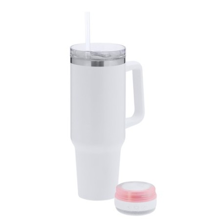 Carafe thermique personnalisée à prix réduit - Haut-Parleurs Tracir Matières : acier inoxydable Couleurs : noir impression haute