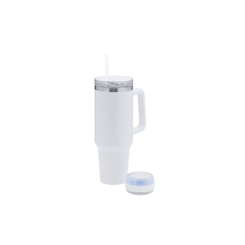 Carafe thermique personnalisée à prix réduit - Haut-Parleurs Tracir Matières : acier inoxydable Couleurs : noir livraison expres
