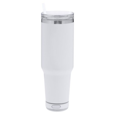 Carafe thermique personnalisée à prix réduit - Haut-Parleurs Tracir Matières : acier inoxydable Couleurs : noir impression logo 