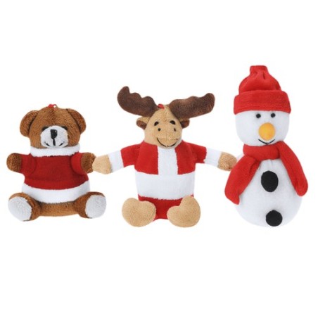 Porte-clés personnalisé en peluche pas cher Cardix Matières : polyester Couleurs : blanc impression haute définition