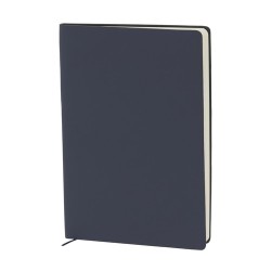 Bloc-notes personnalisé pas cher Lazox Couleurs : noir Matières : PU recyclé impression haute définition