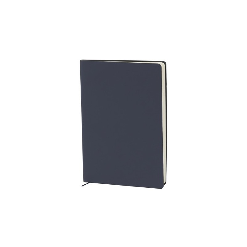 Bloc-notes personnalisé pas cher Lazox Couleurs : noir Matières : PU recyclé impression haute définition