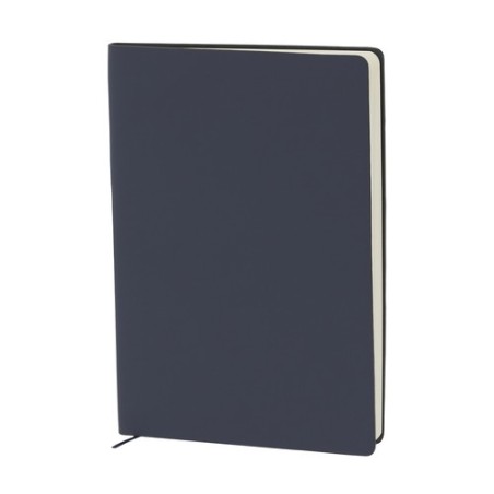 Bloc-notes personnalisé pas cher Lazox Couleurs : noir Matières : PU recyclé impression haute définition