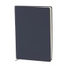 Bloc-notes personnalisé pas cher Lazox Couleurs : noir Matières : PU recyclé impression haute définition