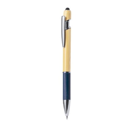 Stylet Éco-responsable Multifonction Bille Filipo Matières : bambou Couleurs : noir cadeau entreprise pas cher