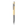 Stylet Éco-responsable Multifonction Bille Filipo Matières : bambou Couleurs : noir personnalisation rapide en France
