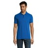 Polo personnalisé homme en polycoton 200g - PRIME MEN Matières : PET Taille textile : S Couleurs : bleu royal impression logo ha