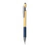 Stylet Éco-responsable Multifonction Bille Filipo Matières : bambou Couleurs : rouge marquage laser ultra précis