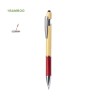 Stylet Éco-responsable Multifonction Bille Filipo Matières : bambou Couleurs : vert objet promotionnel éco-responsable
