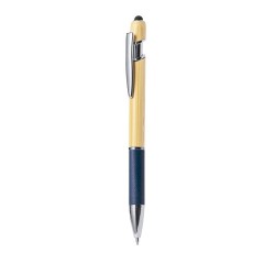 Stylet Éco-responsable Multifonction Bille Filipo Matières : bambou Couleurs : vert impression haute définition