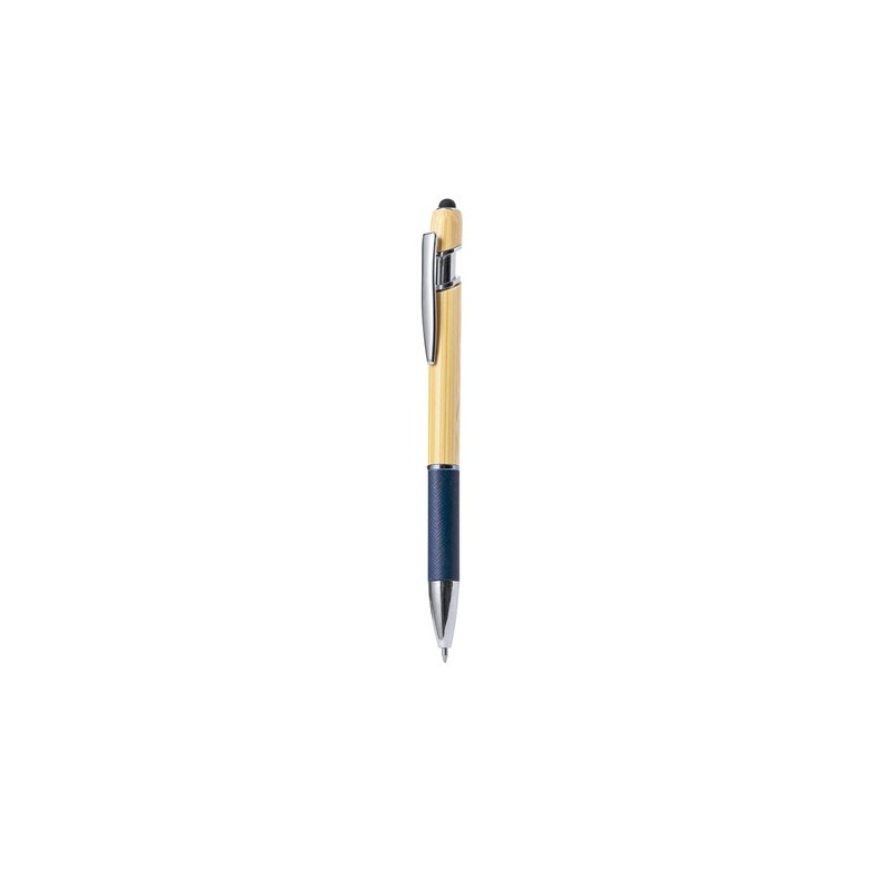 Stylet Éco-responsable Multifonction Bille Filipo Matières : bambou Couleurs : vert impression haute définition