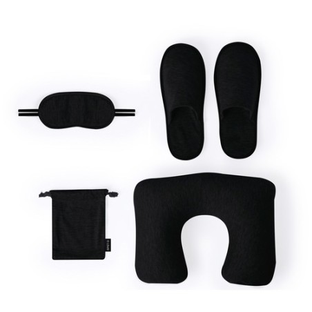 Set de Voyage Éco-responsable et Personnalisé Confort Alkes pas cher objet promo petit budget