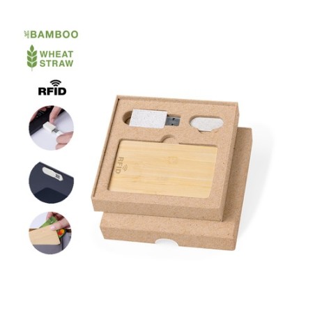 Set de Sécurité Personnalisé Innovant d'Objets Publicitaires Andigo Couleurs : naturel personnalisable avec votre logo