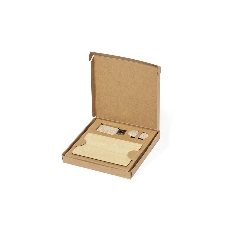 Set de Sécurité Personnalisé Innovant d'Objets Publicitaires Andigo Couleurs : naturel goodies entreprise design