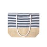 Sac Unique Publicitaire en Coton et Jute Ivyx Matières : coton Couleurs : bleu marine goodies publicitaire événementiel