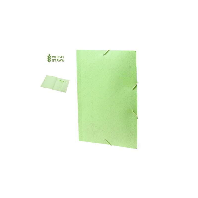 Porte-Documents Personnalisé Éco-responsable Quixar Matières : polypropylène (PP) Couleurs : naturel marquage laser ultra précis