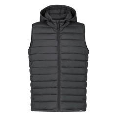 Gilet Éco-responsable Pratique Personnalisé Dempax pas cher Taille textile : S Couleurs : noir Matières : polyester recyclé