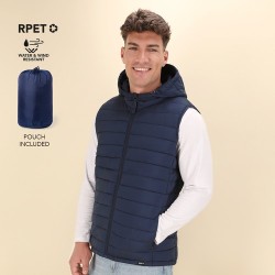 Gilet Éco-responsable Pratique Personnalisé Dempax pas cher Taille textile : S Couleurs : noir Matières : polyester recyclé 2