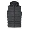 Gilet Éco-responsable Pratique Personnalisé Dempax pas cher Taille textile : L Couleurs : noir Matières : polyester recyclé pers