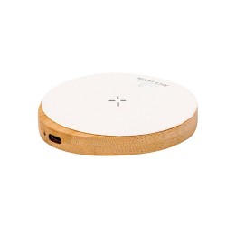 Chargeur Éco-responsable Haute Performance Personnalisé pas cher Panther Matières : bambou Couleurs : blanc