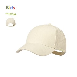Casquette Enfant Personnalisée 100% Coton Bio Pas Cher Lemkin Matières : coton organique Couleurs : naturel 2