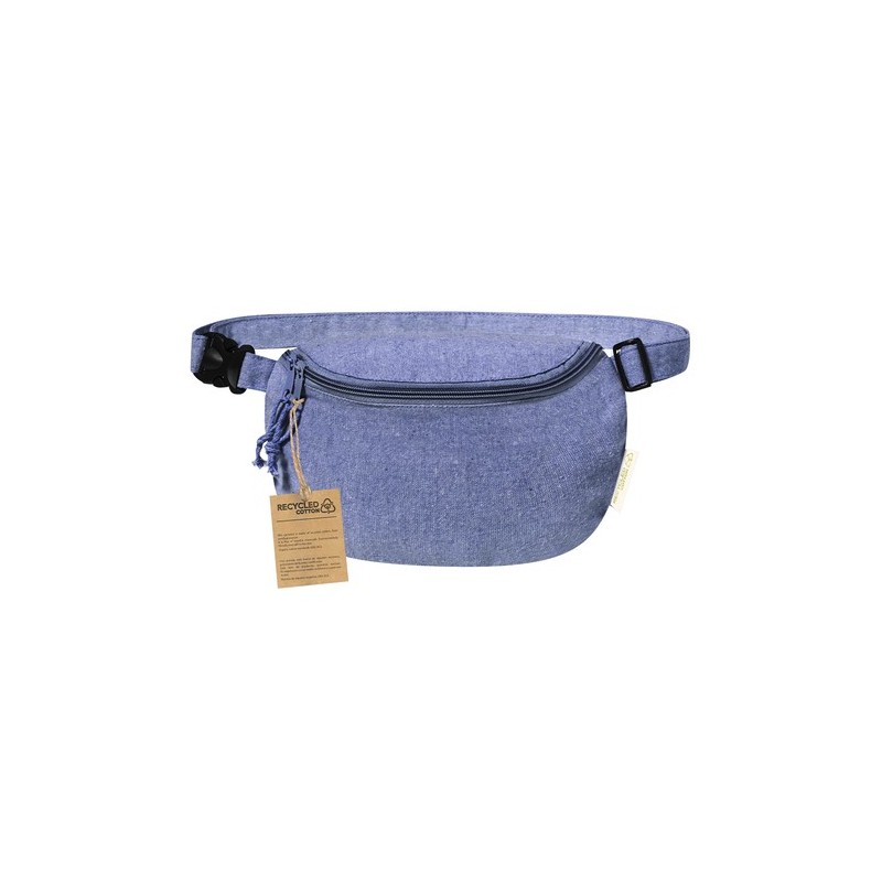 Sac Éco-responsable et Pratique Personnalisé Banane Bolger Matières : coton recyclé Couleurs : bleu cadeau client original