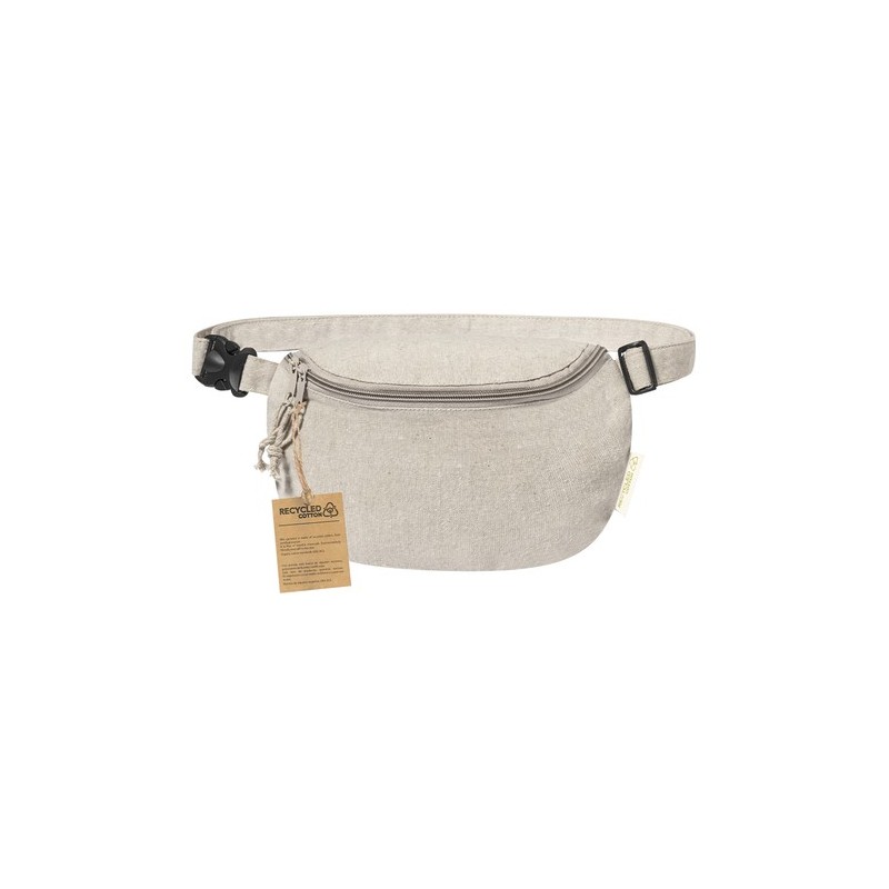 Sac Éco-responsable et Pratique Personnalisé Banane Bolger Matières : coton recyclé Couleurs : naturel personnalisable avec votr