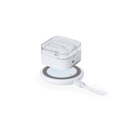 Chargeur sans fil Personnalisé - Joyce Couleurs : blanc livraison express 24h 48h