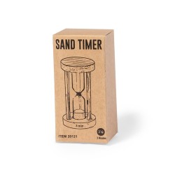 Sablier Personnalisé Unique Éco-responsable Trinket Matières : bois goodies publicitaire événementiel