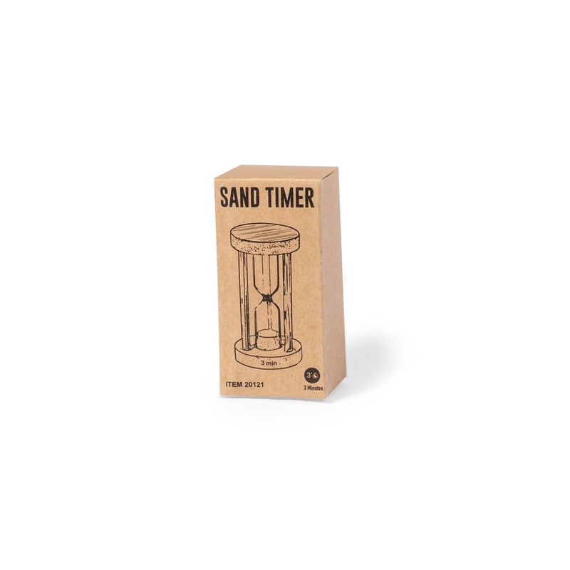 Sablier Personnalisé Unique Éco-responsable Trinket Matières : bois goodies publicitaire événementiel