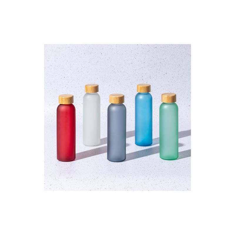 Bouteille Éco-responsable Personnalisée Bidon Eskay Matières : bambou Couleurs : vert cadeau entreprise pas cher