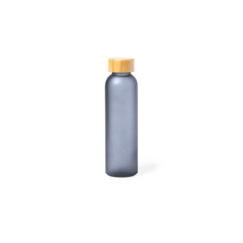 Bouteille Éco-responsable Personnalisée Bidon Eskay Matières : bambou Couleurs : bleu impression haute définition