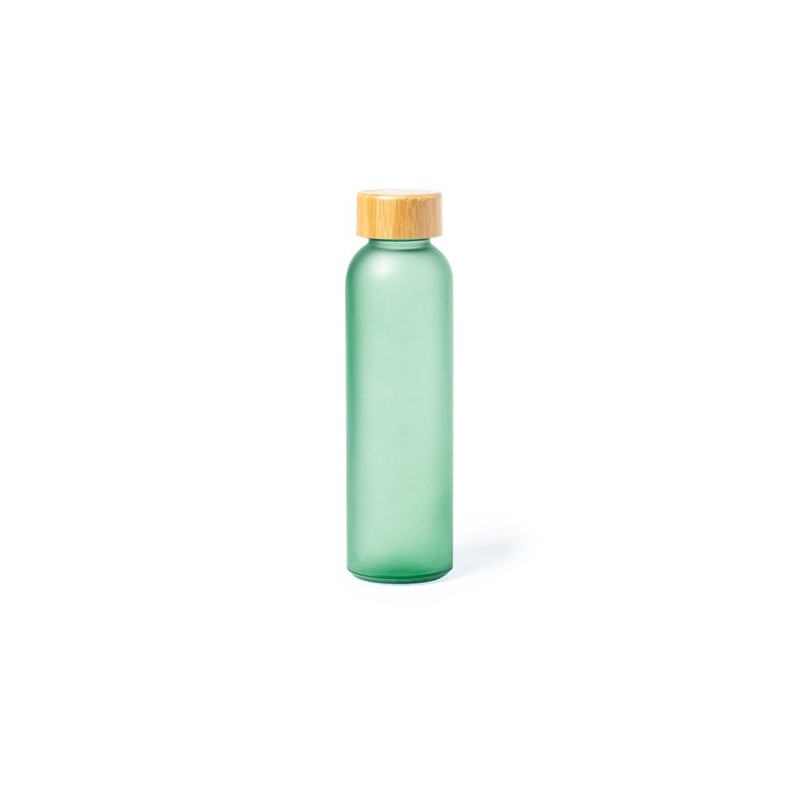 Bouteille Éco-responsable Personnalisée Bidon Eskay Matières : bambou Couleurs : bleu objet publicitaire robuste