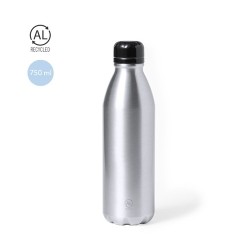 Bidon Éco-responsable Personnalisable Kristum - Gourde Unique Matières : aluminium recyclé  Couleurs : argenté 2
