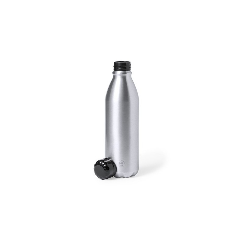 Bidon Éco-responsable Personnalisable Kristum - Gourde Unique Matières : aluminium recyclé  Couleurs : argenté cadeau entreprise