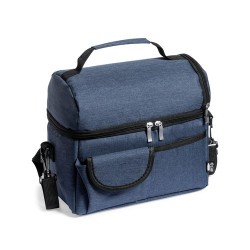 Glacière Éco-responsable Personnalisée Isotherme Gunnur Matières : PEVA Couleurs : bleu marine